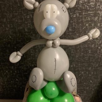 Мишка из воздушных шаров