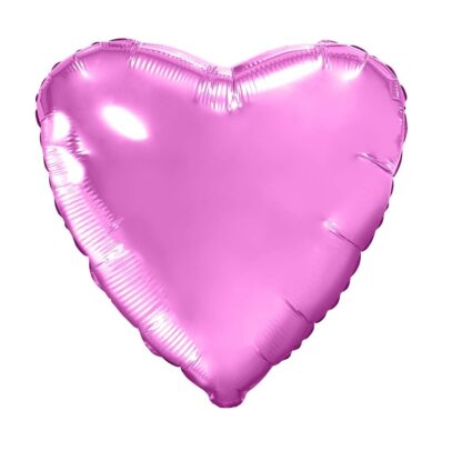 Шар (19»/48 см) Сердце, Розовый