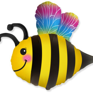 Воздушный шар (31»/79 см) Фигура, Радужная пчелка