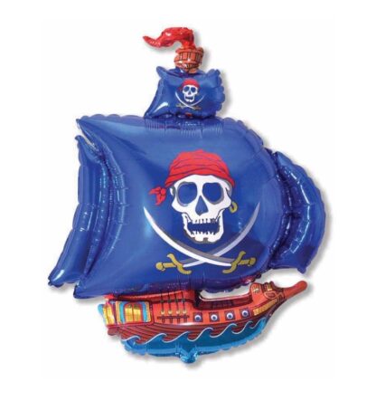 Воздушный шар (41”/104 см) Фигура, Пиратский корабль