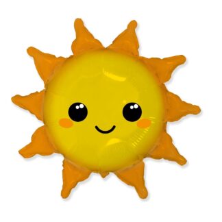 Шар (31”/79 см) Фигура, Солнце